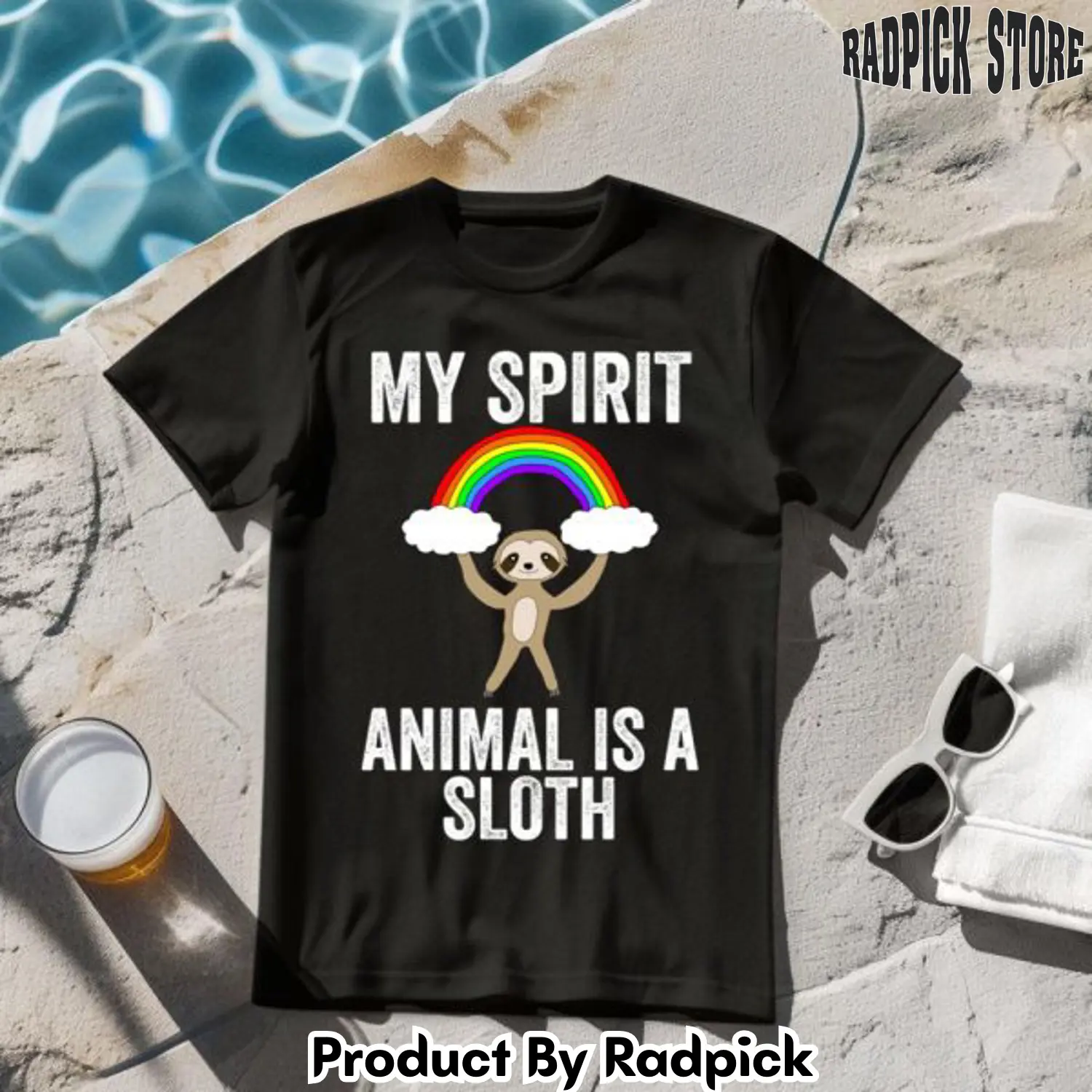 My spirit animal is a sloth tshirt rp2646911